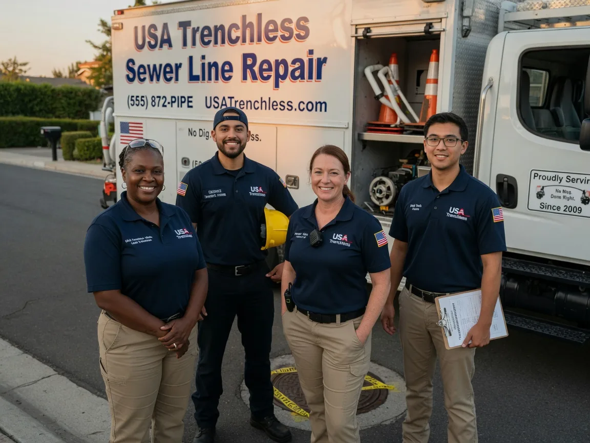 Sewer Line Repair company in Revere, MN
